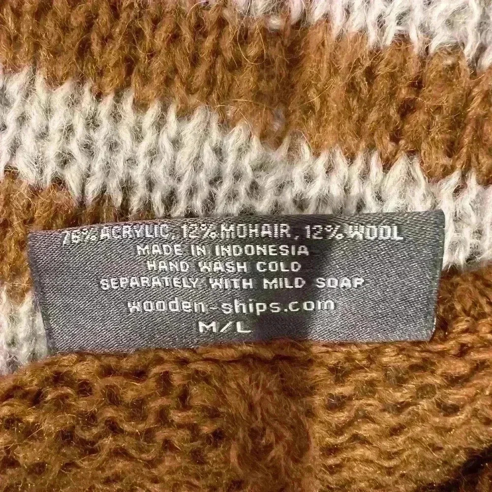 Wooden Ships. Loose knit dolman sleeve sweater. Size M/L - Picture 7 of 7